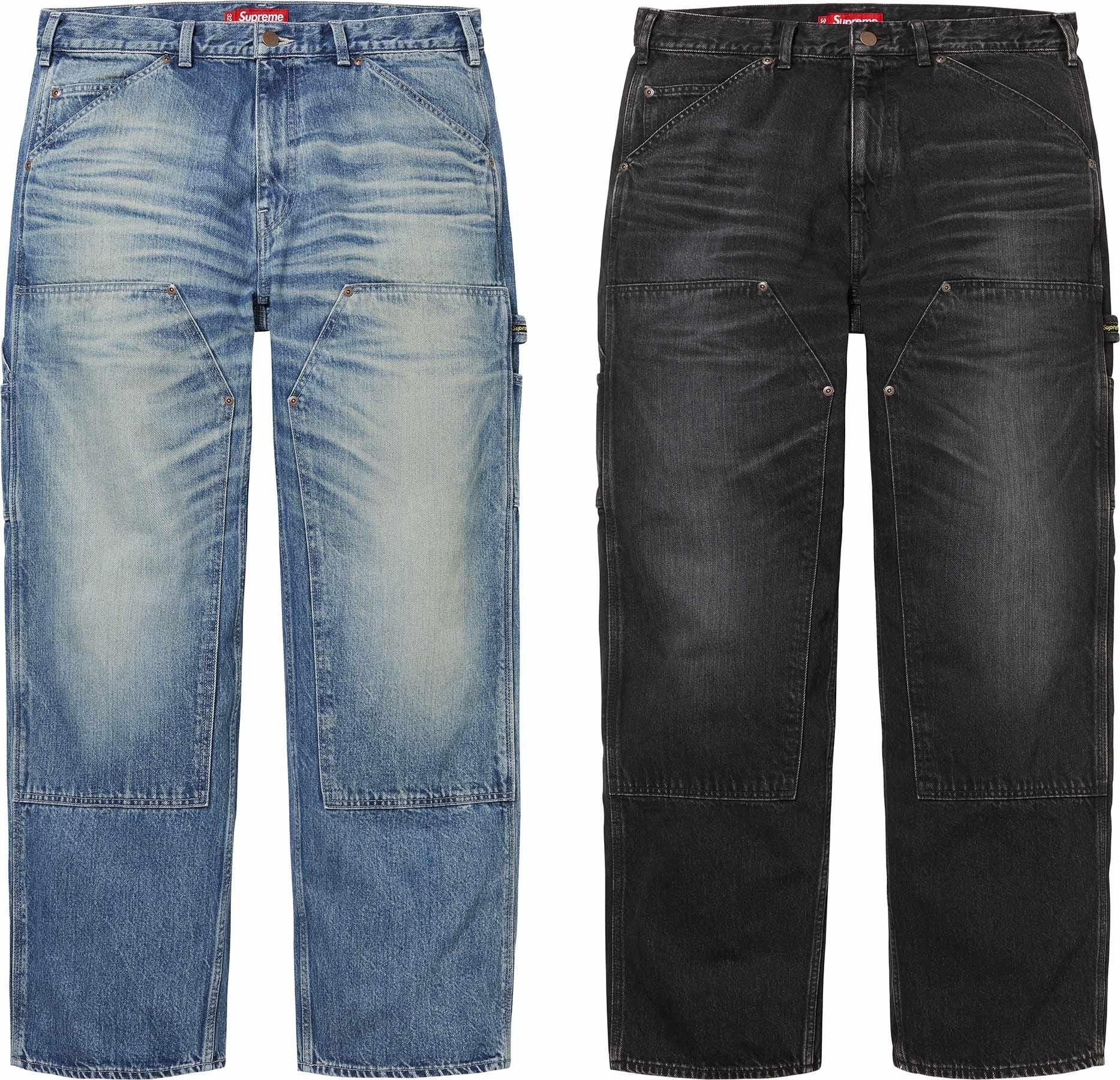 Worn Double Knee Denim Painter Jean